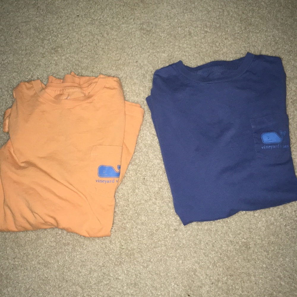 Two Kids Vineyard Vines Long Sleeve T-Shirts